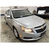 Image 9 : 2011 CHEVY CRUZE, SILVER, 199945 KMS, NO RESERVE!!! FRONT WHEEL DRIVE. - D110122