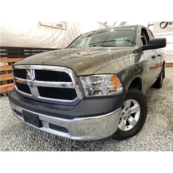 2014 DODGE RAM 1500, GREY, 167282 KMS, FOUR WHEEL DRIVE. - D354569