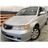 Image 1 : 2002 HONDA ODYSSEY, GREY, 236948 KMS, NO RESERVE - D006020