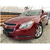 Image 1 : 2011 CHEVROLET MALIBU, RED, 182236 KMS, REPO UNIT - D171382