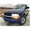 Image 1 : 2005 CHEVROLET BLAZER, BLUE, 73262 KMS, 4X4. NO RESERVE - D108550