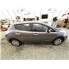 Image 12 : 2016 NISSAN LEAF, GREY, 20724 MILES, NO RESERVE. - D306575