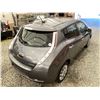 Image 16 : 2016 NISSAN LEAF, GREY, 20724 MILES, NO RESERVE. - D306575