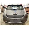 Image 17 : 2016 NISSAN LEAF, GREY, 20724 MILES, NO RESERVE. - D306575