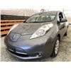 Image 2 : 2016 NISSAN LEAF, GREY, 20724 MILES, NO RESERVE. - D306575