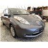 Image 8 : 2016 NISSAN LEAF, GREY, 20724 MILES, NO RESERVE. - D306575