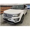 Image 3 : 2016 FORD EXPLORER, WHITE, 174679 KMS, ALL WHEEL DRIVE. REPO UNIT. - JB89755
