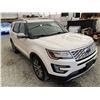 Image 9 : 2016 FORD EXPLORER, WHITE, 174679 KMS, ALL WHEEL DRIVE. REPO UNIT. - JB89755
