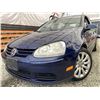 Image 1 : 2008 VW RABBIT, BLUE, 265748 KMS, FRONT WHEEL DRIVE. - B298755