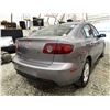 Image 14 : 2005 MAZDA 3, GREY, 261828 KMS, FRONT WHEEL DRIVE. - B346177