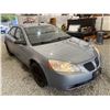 Image 9 : 2008 PONTIAC G6, BLUE, 157701 KMS, FRONT WHEEL DRIVE. - D104863