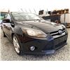 Image 8 : 2012 FORD FOCUS TITANIUM, BLACK, 225874 KMS, NO RESERVE. - D368507
