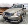 Image 2 : 2006 MERCEDES-BENZ B 2000, BROWN, 117145 KMS, FRONT WHEEL DRIVE. - D082988