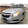 Image 1 : 2013 CHEVROLET CRUZE, GREY, 125329 KMS, FRONT WHEEL DRIVE. - D217202