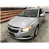Image 3 : 2013 CHEVROLET CRUZE, GREY, 125329 KMS, FRONT WHEEL DRIVE. - D217202