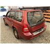 Image 21 : 2003 SUBARU FORESTER, RED, 273023 KMS, ALL WHEEL DRIVE. - B765153
