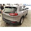 Image 15 : 2015 JEEP CHEROKEE, SILVER, 172185 KMS, 4X4. - D698572