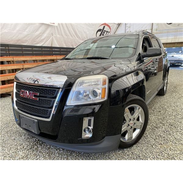 2012 GMC TERRAIN, BLACK, 201454 KMS, ALL WHEEL DRIVE. - D377472