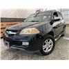 Image 1 : 2006 ACCURA MDX, BLACK, 290246 KMS, ALL WHEEL DRIVE. - D001295