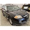 Image 9 : 2006 ACCURA MDX, BLACK, 290246 KMS, ALL WHEEL DRIVE. - D001295