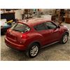 Image 15 : 2011 NISSAN JUKE, BURGUNDY, 223696 KMS, FRONT WHEEL DRIVE. - D020106