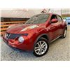 Image 1 : 2011 NISSAN JUKE, BURGUNDY, 223696 KMS, FRONT WHEEL DRIVE. - D020106