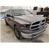 Image 9 : 2011 DODGE RAM 1500, GREY, 215223 KMS, 4X4. - D641732