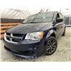 Image 1 : 2013 DODGE GRAND CARAVAN SE, BLUE, 185432 KMS, FRONT WHEEL DRIVE. - B729919
