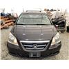 Image 6 : 2006 HONDA ODYSSEY EXL, BLACK, 340918 KMS, FRONT WHEEL DRIVE. - D504250