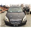 Image 7 : 2006 HONDA ODYSSEY EXL, BLACK, 340918 KMS, FRONT WHEEL DRIVE. - D504250