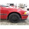 Image 25 : 1993 ACURA INTEGRA, RED, 157363 KMS, FRONT WHEEL DRIVE. - B800102
