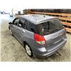 Image 22 : 2003 TOYOTA MATRIX, BLUE, 52821 KMS, FRONT WHEEL DRIVE. - B712387