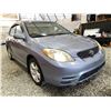 Image 8 : 2003 TOYOTA MATRIX, BLUE, 52821 KMS, FRONT WHEEL DRIVE. - B712387