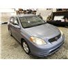 Image 9 : 2003 TOYOTA MATRIX, BLUE, 52821 KMS, FRONT WHEEL DRIVE. - B712387