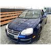 Image 3 : 2007 VW JETTA, BLUE, 213874 KMS, FRONT WHEEL DRIVE. - B117256