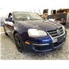 Image 8 : 2007 VW JETTA, BLUE, 213874 KMS, FRONT WHEEL DRIVE. - B117256