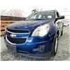 Image 2 : 2010 CHEVY EQUINOX, BLUE, 67657 KMS, ALL WHEEL DRIVE. - B291617