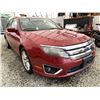 Image 8 : 2010 FORD FUSION, RED, 214458 KMS, FRONT WHEEL DRIVE. NO RESERVE. - D174489