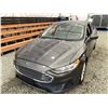 Image 3 : 2020 FORD FUSION, GREY, 232619 KMS, FRONT WHEEL DRIVE. - D141758