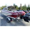Image 3 : 17 FOOT GLASTRON BOAT, SSV-177 [SUPER STABLE VEE].  WITH HOLSCLAW T WHITE/RED. - P707129