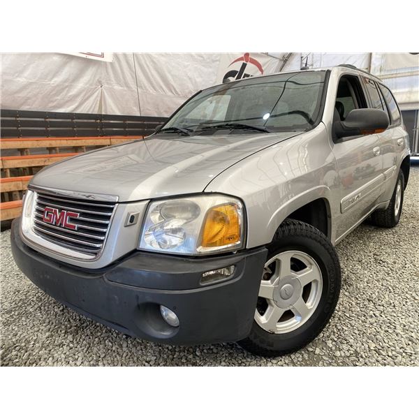2005 GMC ENVOY, SILVER, TMU KMS, 4X4. - B239987