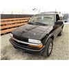 Image 3 : 2005 CHEVROLET BLAZER, BLACK, 223027 KMS, FOUR WHEEL DRIVE. - D121445