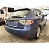 Image 14 : 2010 SUBARU IMPREZA, BLUE, 250326 KMS, ALL WHEEL DRIVE. NO RESERVE. - D821284