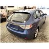 Image 15 : 2010 SUBARU IMPREZA, BLUE, 250326 KMS, ALL WHEEL DRIVE. NO RESERVE. - D821284