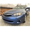 Image 2 : 2010 SUBARU IMPREZA, BLUE, 250326 KMS, ALL WHEEL DRIVE. NO RESERVE. - D821284