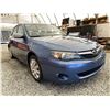 Image 8 : 2010 SUBARU IMPREZA, BLUE, 250326 KMS, ALL WHEEL DRIVE. NO RESERVE. - D821284