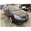 Image 9 : 2015 BUICK VERANO, BLACK, 215199 KMS, FRONT WHEEL DRIVE. - D198862