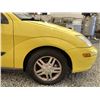 Image 25 : 2001 FORD FOCUS, YELLOW, 231845 KMS, FRONT WHEEL DRIVE. - D171889