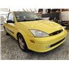 Image 8 : 2001 FORD FOCUS, YELLOW, 231845 KMS, FRONT WHEEL DRIVE. - D171889