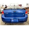 Image 17 : 2010 FORD FOCUS, BLUE, 340291 KMS, FRONT WHEEL DRIVE. - D241632